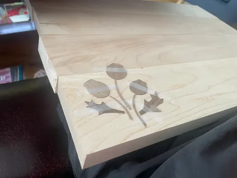 Thistle cutting board