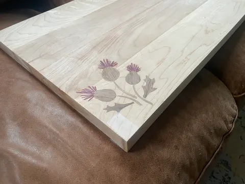 Thistle cutting board